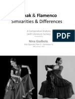 Kathak & Flamenco (Comparative Study by Nina Godbole)