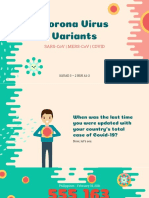 Corona Virus Variants: Sars-Cov - Mers-Cov - Covid