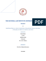 The National Law Institute University, Bhopal: Project