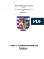 Met Guidance For Masters Elect Wardens v2-0 May 2018