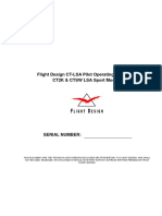 Flight Design CT-LSA Pilot Operating Handbook CT2K & CTSW LSA Sport Models