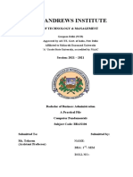 CF - Bba1 - Format Practical File