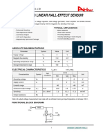 AH3503 Linear Hall Sensor