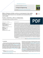 Ecological Engineering: Sha Zhou, Yuefei Huang, Bofu Yu, Guangqian Wang