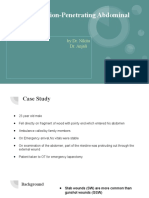 Penetrating Abdominal Trauma Emergency Management