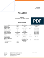 Datasheet Toluene Aromatics e