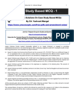 Case Study Based MCQ 1