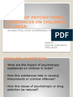 Impact of Psychotropic Substances On Children in India:: An Analytical Study in Referance To Juveniles