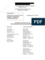 22-04-04 ITC-1302 Ericsson Response To Apple Complaint