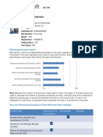 Microsoft Azure Administrator: Performance by Exam Section