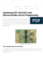 RTC Interfacing With 8051 Microcontroller and Programming