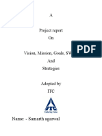 Swot Analysis of Itc