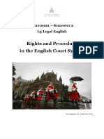 Brochure Danglais Juridique L3 Semestre 2