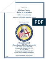 Chilton County BOE Audit 2019-2020