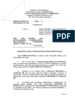 MOTION FOR ISSUANCE OF WRIT OF EXECUTION-Jose Donceras Et Al