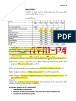 Topic 1 Revision of NPV & WACC