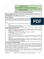 02 - Course Outline - ISO IEC 27001-2022 ISMS Implementer-Lead Auditor V 1.4c