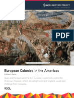WHP-1200 3-3-4 Read - European Colonies in The Americas - 930L