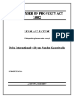 THE TRANSER OF PROPERTY ACT Karman