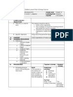 Detailed Lesson Plan in Active Ingredients