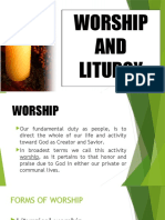 Worship and Liturgy