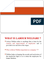 HRM - Labour Welfare