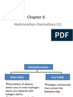 Chapter 6, 7 Halohydrocarbon, Alcohol, Phenol