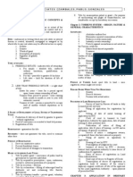 Land Titles and Deeds Memory Aid