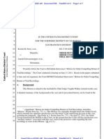 Order Denying Motion For Order Compelling Return of Trial Recordings