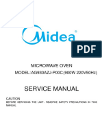 Service Manual: Microwave Oven