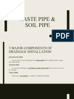 Waste and Soil Pipe