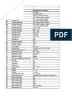 Bill of Material of 1500cfm