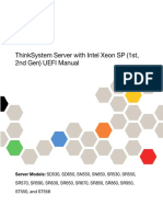 Thinksystem Server With Intel Xeon SP (1St, 2Nd Gen) Uefi Manual