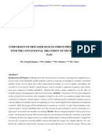 Comparison of Shoulder Muscle Strengthening Exercises With The Conventional Treatment of Mechanical Neck Pain