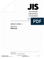 Jis B 1196 2010 Dimention Standard Weld Nut