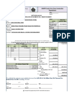 SNNPR South Omo Zone Construction Departement: Certificate of Payment No. / First Payment