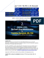 Chapter 7 of 10 - The FDA vs. Dr. Burzynski