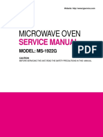 Microwave Oven: Service Manual