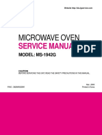 Microwave Oven: Service Manual