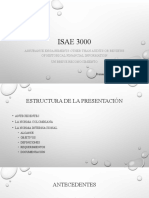 ISAE 3000: Assurance Engagements Other Than Audits or Reviews of Historical Financial Information Un Breve Reconocimiento