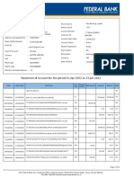 Statement of Account For The Period 01-Apr-2022 To 23-Jun-2022