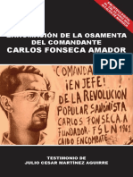 No 236 Exhumación Del Cmdte. Carlos Fonseca Amador