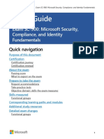 Study Guide: Exam SC-900: Microsoft Security, Compliance, and Identity Fundamentals