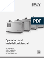 Generator Methanol User-Manual-Efoy-Pro-800-2400-2nd-Generation-En