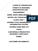 Mis Feasibility Study