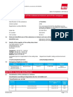 Ortho Toluidine MSDS