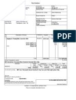 Floresta RMC Invoice