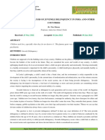 09-06-2022-1654771122-6-Impact - Ijrbm-2. Ijrbm - Comparative Analysis of Juvenile Delinquency in India and Other Countries