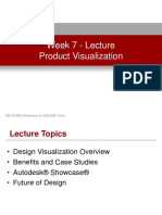 Week 7 - Lecture Product Visualization: ME 24-688 Introduction To CAD/CAE Tools