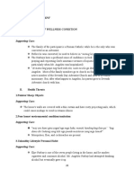 I. Presence of Wellness Condition 1.spirital Well-Being:: First Level Assessment